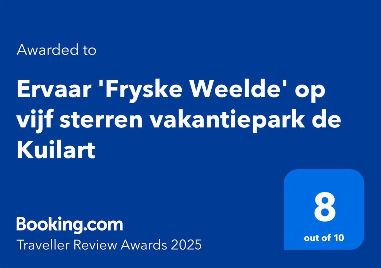 Ervaar 'Fryske Weelde' Op Vijf Sterren Vakantiepark De Kuilart Koudum Eksteriør bilde
